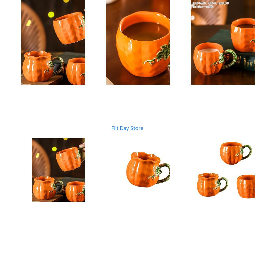 Coffee Tea Latte - F92C Fall Coffee Cup in Gourd