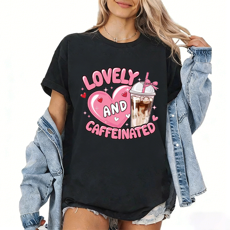 T And Tea Coffee - Funny Coffee Milk Tea Shirt LOVELY