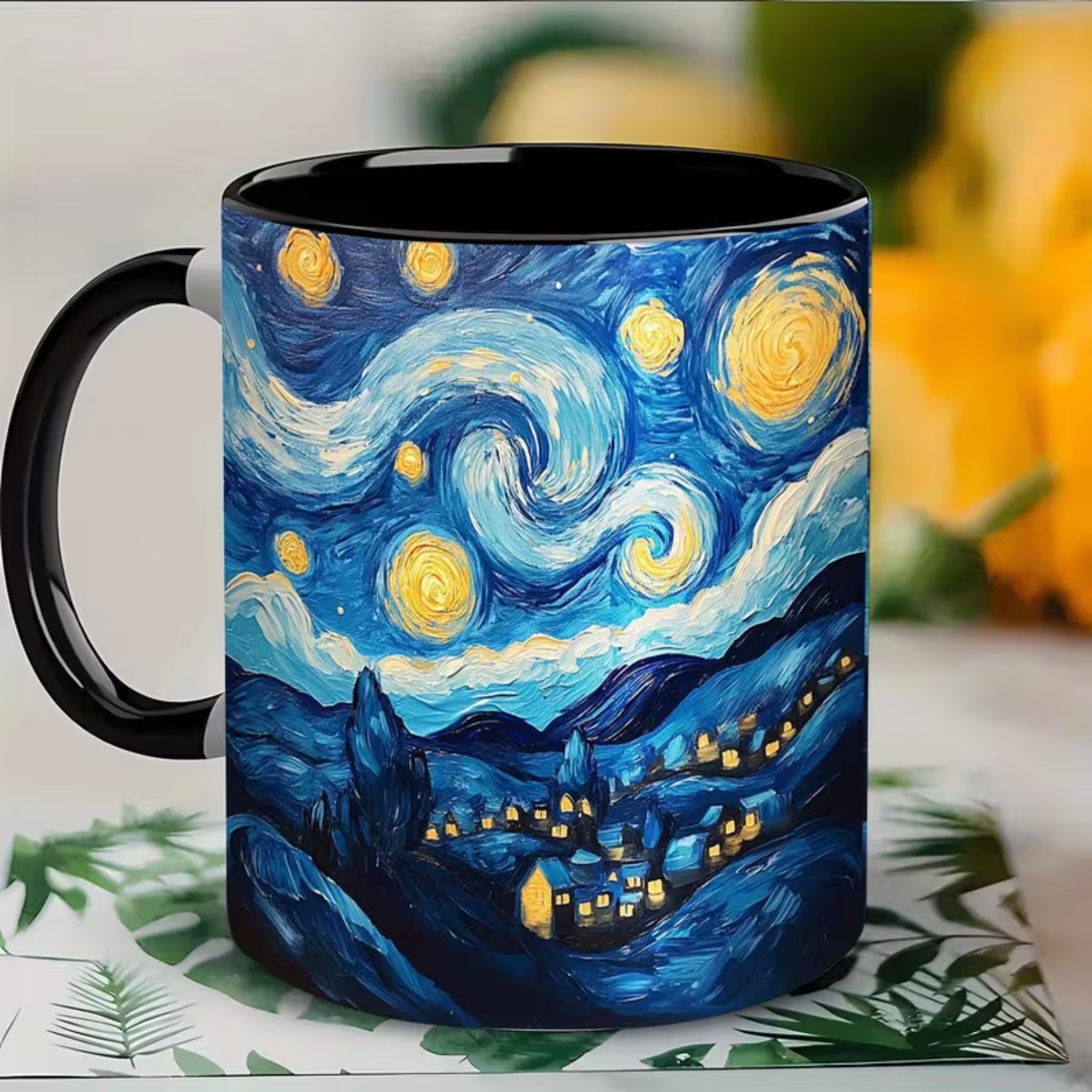 Coffee Tea Van - Van Gogh Starry Night Ceramic Coffee