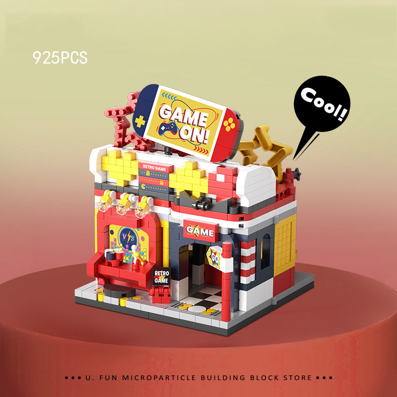 Funny City Street View Buildin - Coffee Tea Games ulasan dan harga