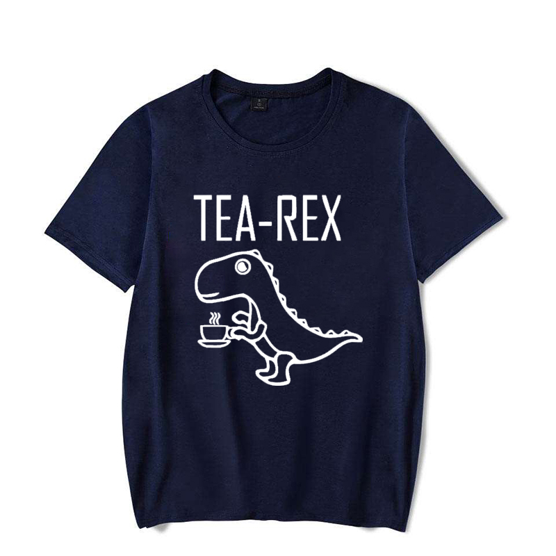 Men Women T-Shirts Tea Rex Fun - T And Tea Coffee ulasan dan harga
