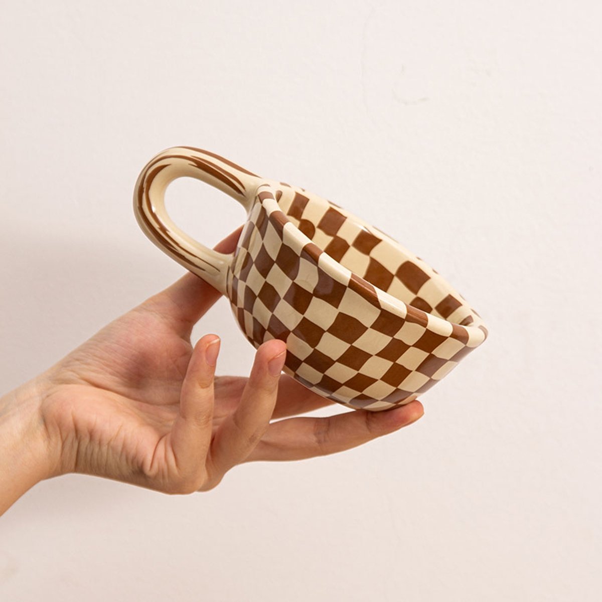 1pc Ceramic Coffee Mug with Wr - Coffee & Tea Restaurant ulasan dan harga