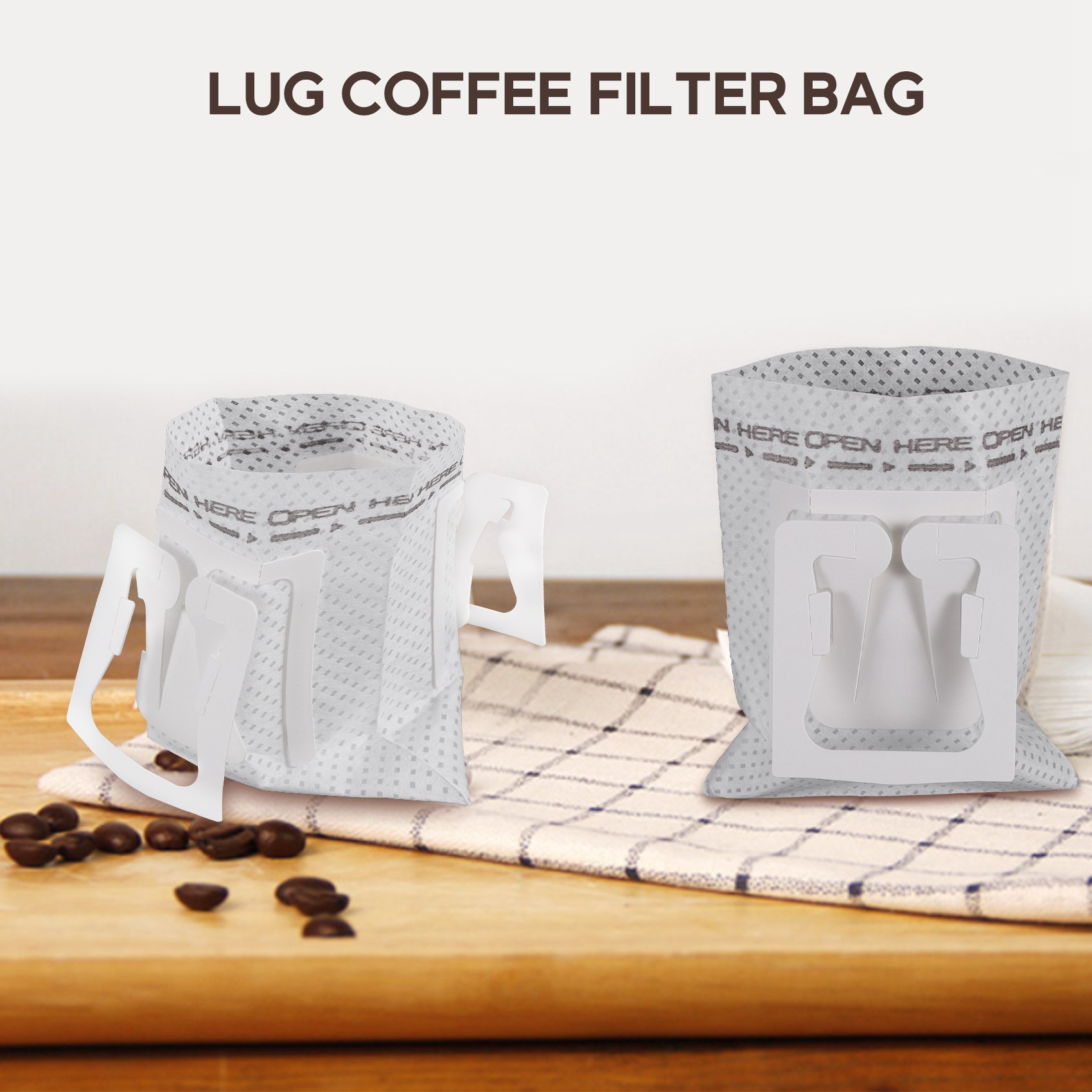 50Pcs / Pack Drip Coffee Filte - Coffee & Tea Restaurant ulasan dan harga