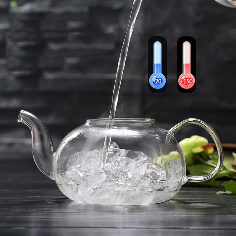 600/800ml Heat Resistant Glass - Coffee Tea And Sugar Canister Set ulasan dan harga