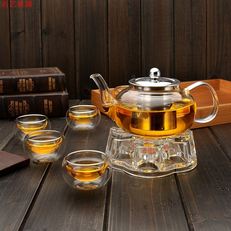 600/800ml Heat Resistant Glass - Coffee Tea And Sugar Canister Set ulasan dan harga