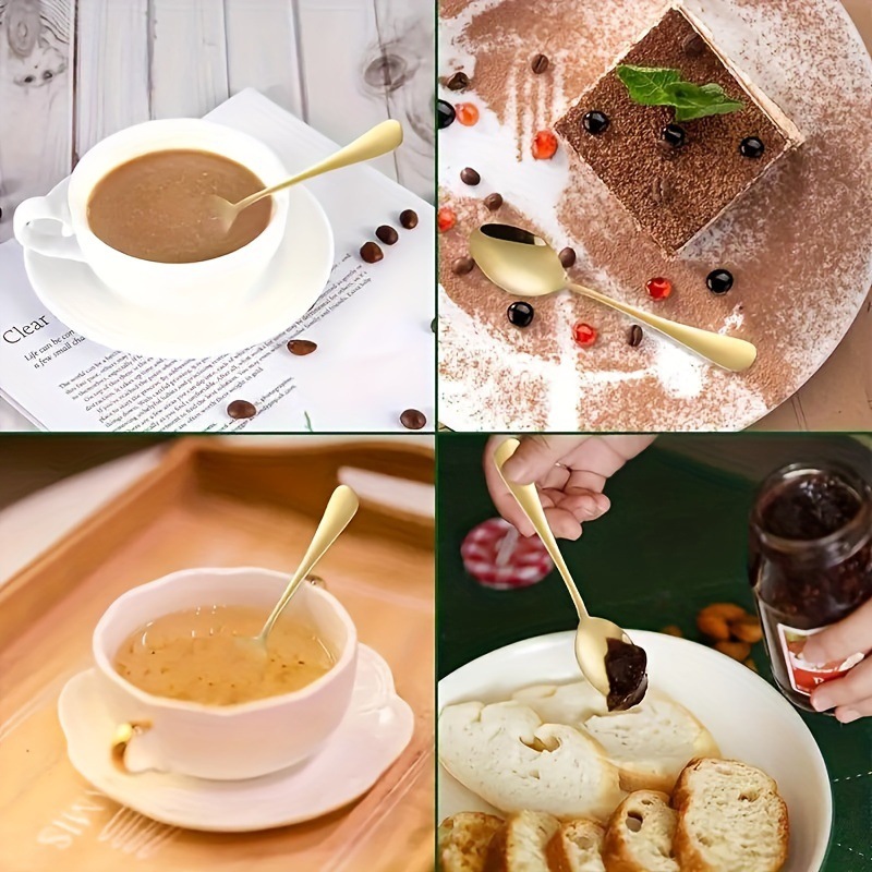 6/10/20Pcs Stainless Steel Sma - Coffee Tea And Sugar Canister Set ulasan dan harga