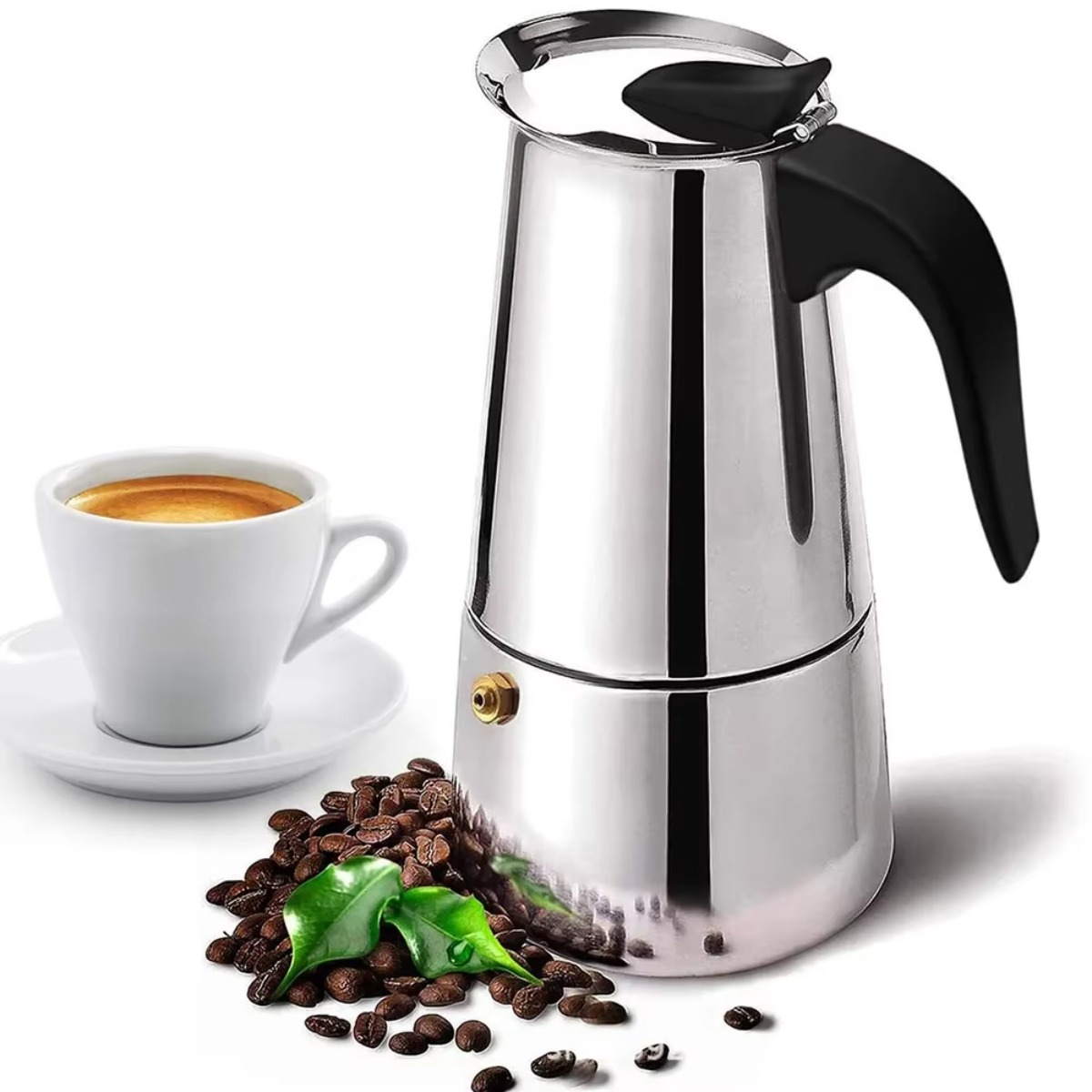 Portable Mocha Coffee Pot Stai - Coffee Tea Latte ulasan dan harga