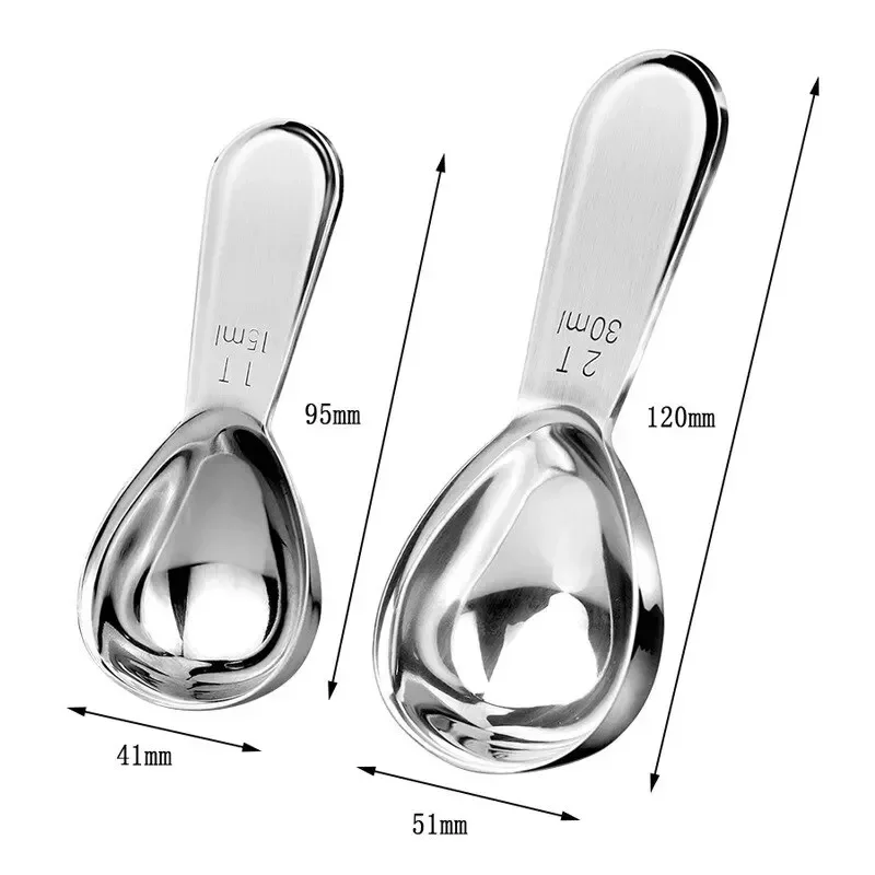 Stainless Steel Coffee Measuri - Coffee Tea Sugar Set ulasan dan harga