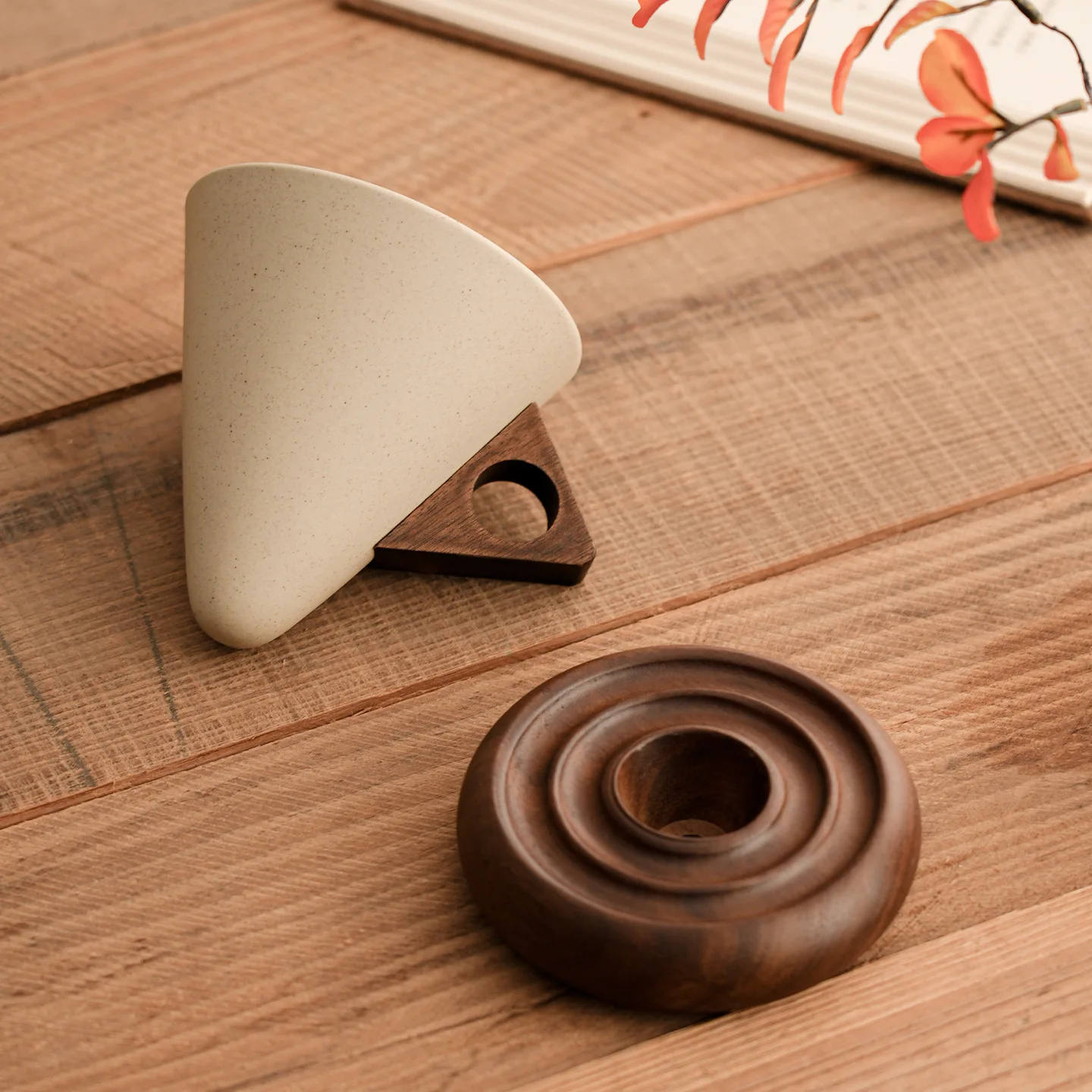 Triangular Cone Shape Vintage  - Coffee Tea Latte ulasan dan harga