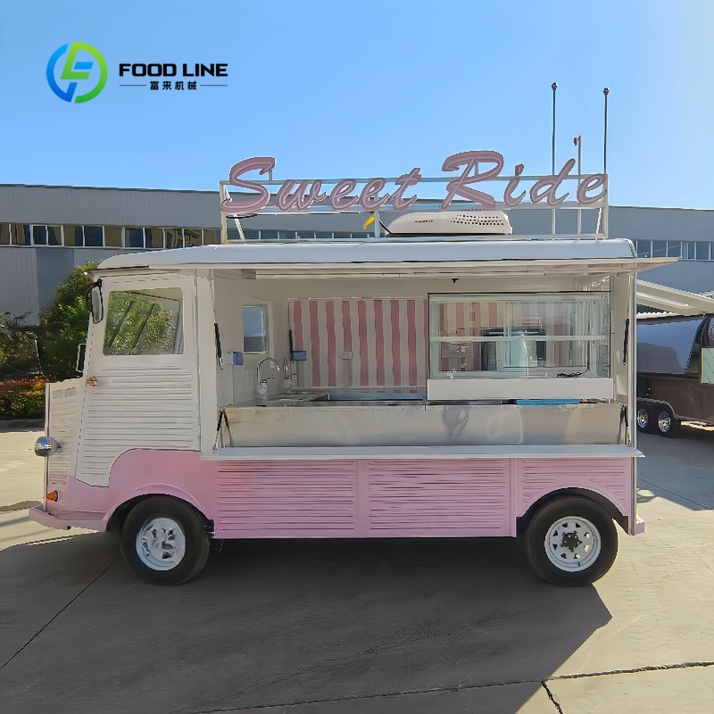 Customized Electric Food Van D - Coffee Tea Van ulasan dan harga