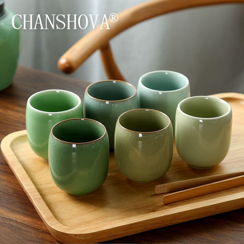 CHANSHOVA-Porcelain Tea Cup Se - Coffee Tea Sugar Set ulasan dan harga