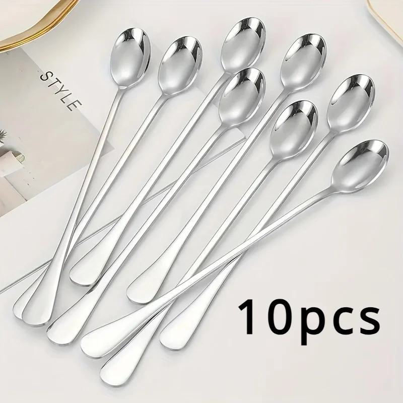 Stainless Steel 1/10pcs Long H - Coffee Tea And Sugar Canister Set ulasan dan harga