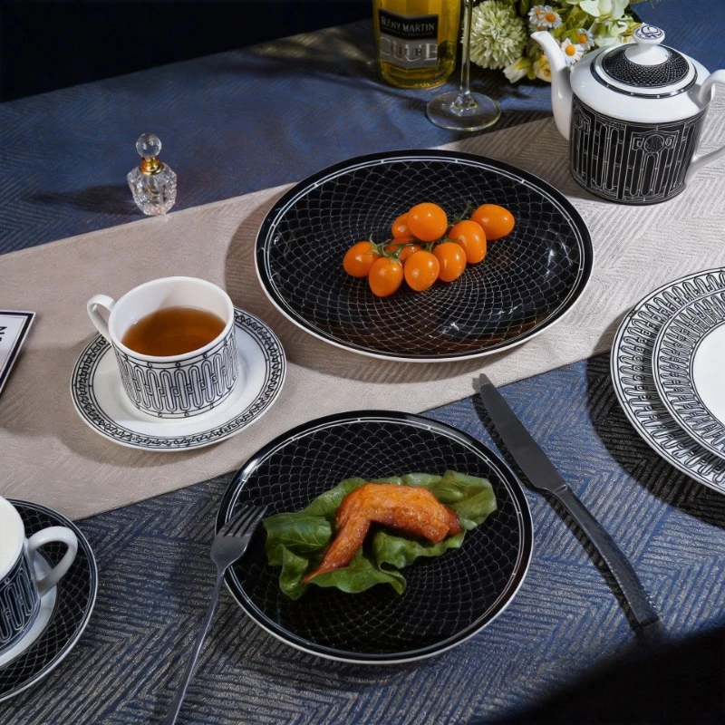 Simple European-Style Tea Set  - Coffee Tea Sugar Set ulasan dan harga