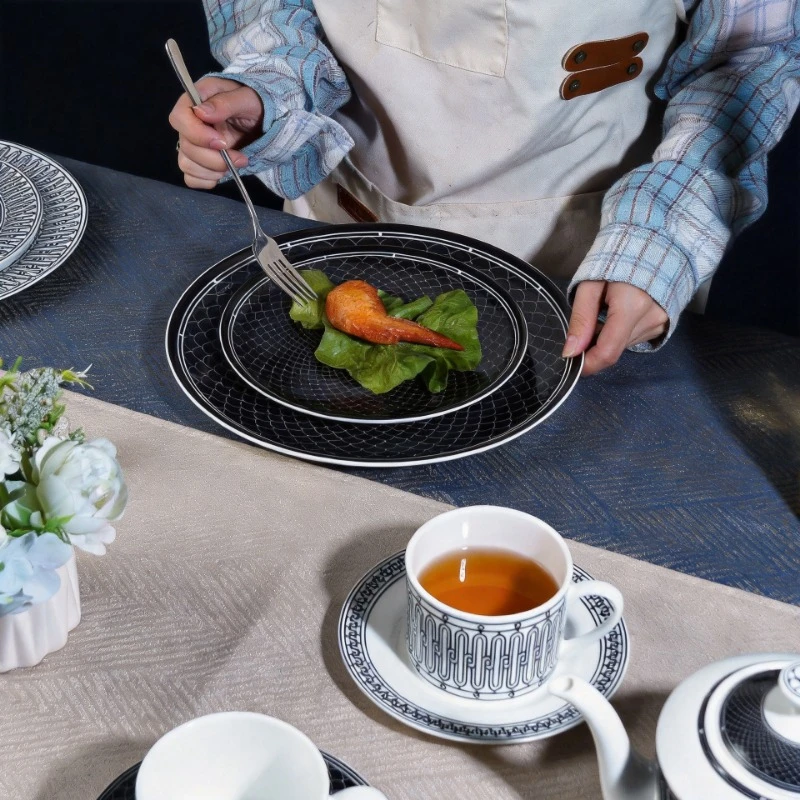 Simple European-Style Tea Set  - Coffee Tea Sugar Set ulasan dan harga
