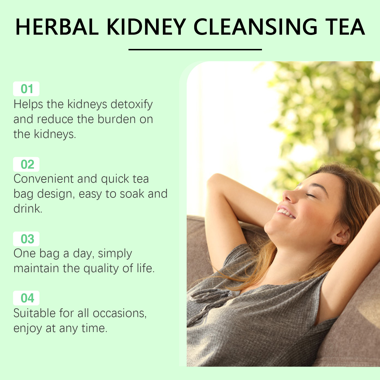Kidney Cleanse Detox Tea Herba - Coffee Tea For Weight Loss ulasan dan harga