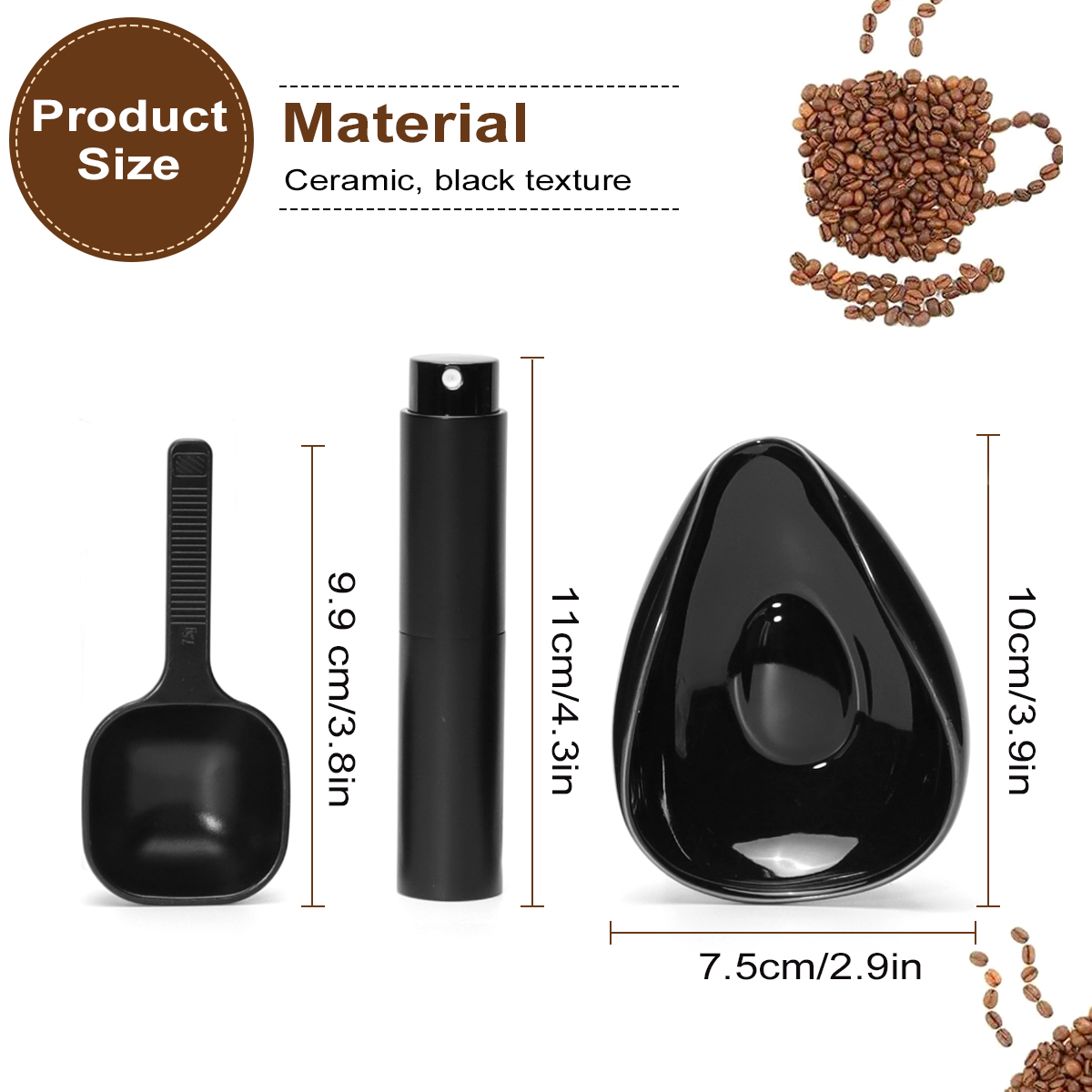Leeseph Coffee Bean Dosing Cup - Coffee Tea Games ulasan dan harga