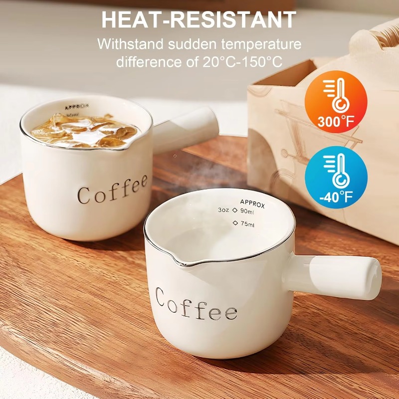 Mini Ceramic Coffee Cup with H - Coffee Tea Latte ulasan dan harga