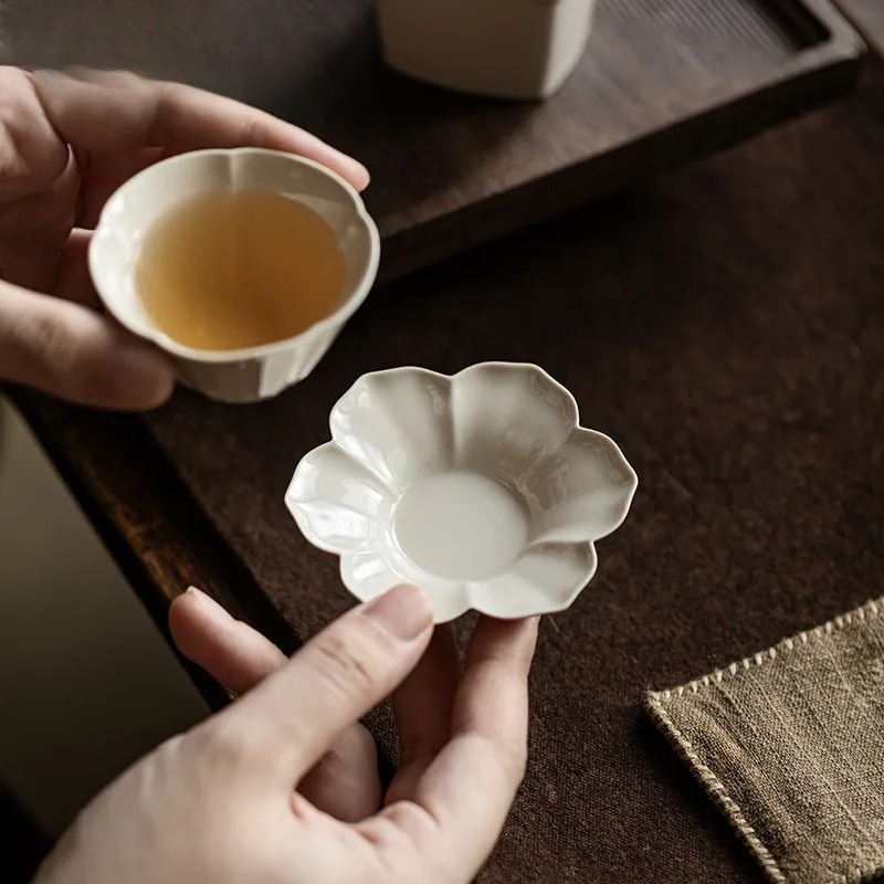 Plant Ash Sunflower Coasters L - Coffee Tea Sugar Set ulasan dan harga