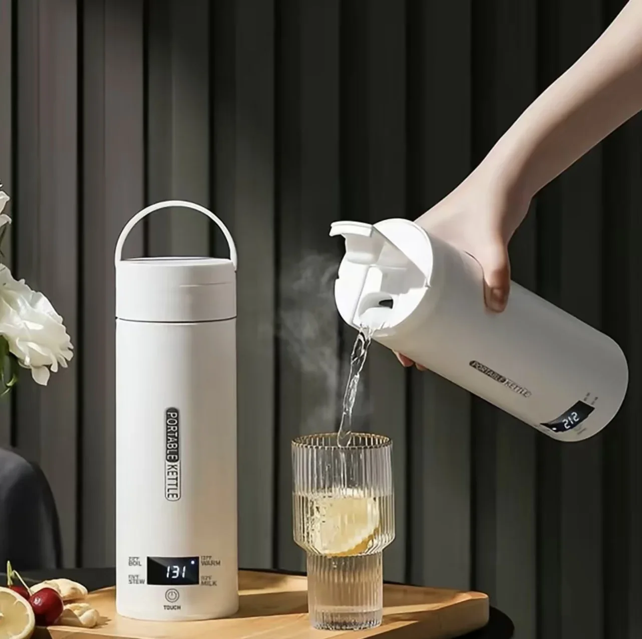 450ML Electric Kettles Portabl - Coffee Tea Menu ulasan dan harga
