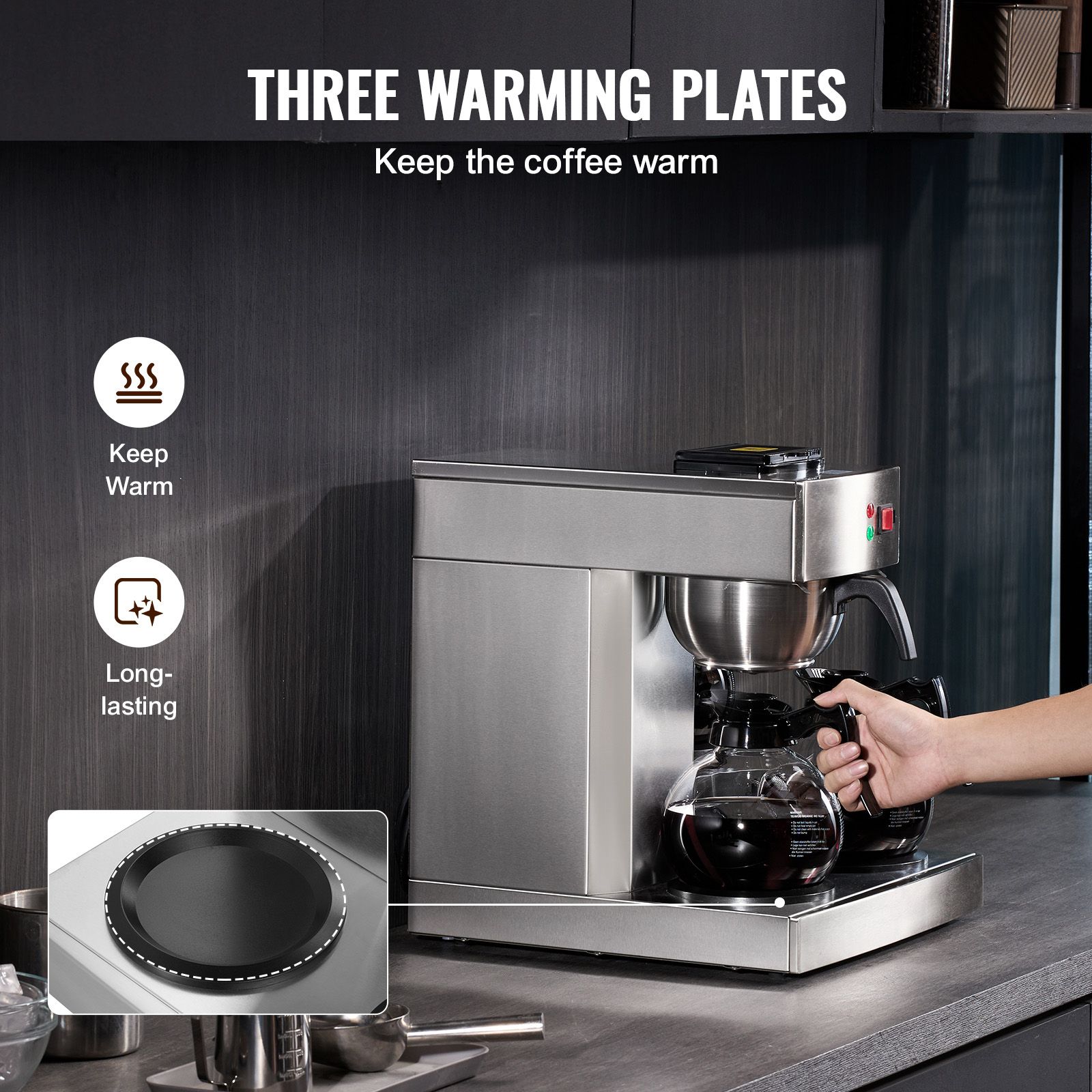 12 Cups Commercial Drip Coffee - Coffee & Tea Restaurant ulasan dan harga