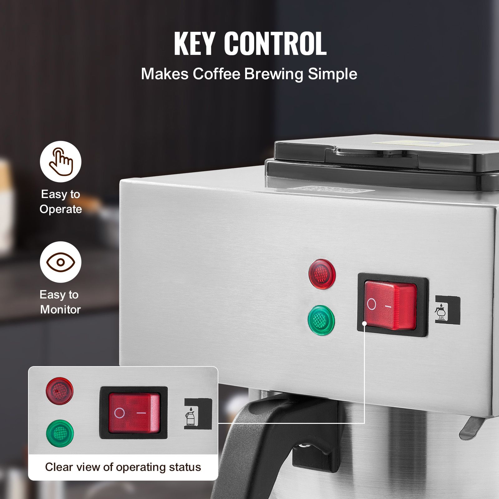 12 Cups Commercial Drip Coffee - Coffee & Tea Restaurant ulasan dan harga