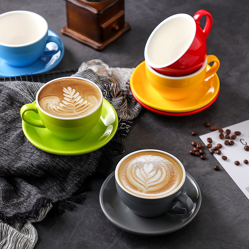 250ml Thickened Cup Large Capa - Coffee Tea Latte ulasan dan harga
