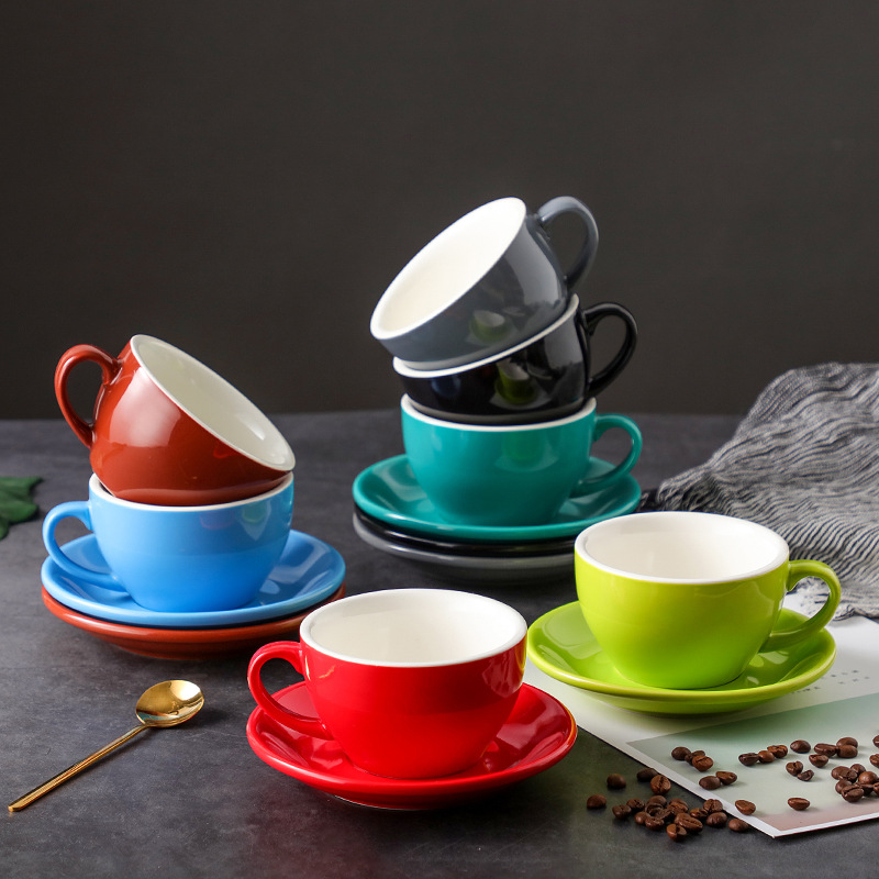 250ml Thickened Cup Large Capa - Coffee Tea Latte ulasan dan harga