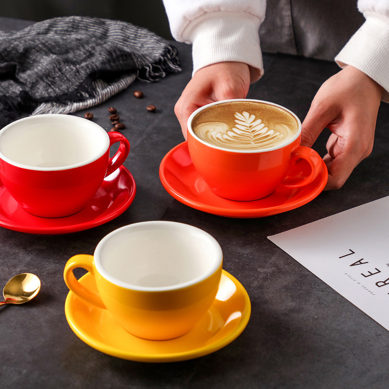 250ml Thickened Cup Large Capa - Coffee Tea Latte ulasan dan harga
